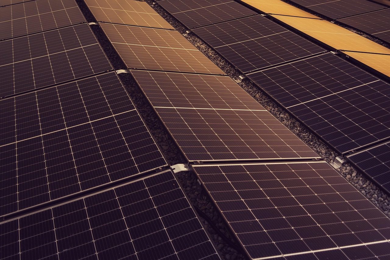 solar panels installation
